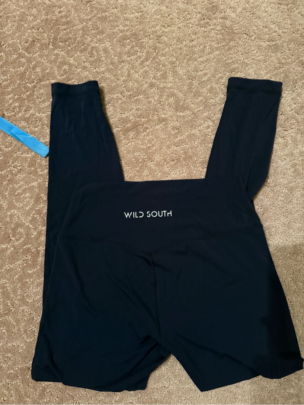Wild South Black Athletic Leggings